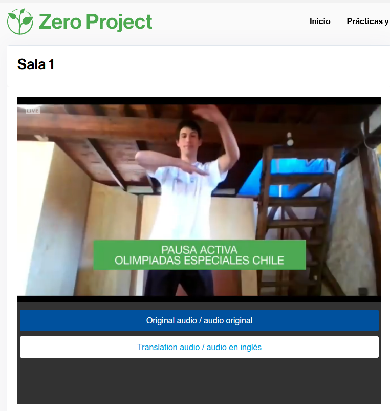 OEChileOficial's tweet photo. En este momento, el atleta Gonzalo Escobar nos está representando en #ZeroProject, una conferencia sobre #EducaciónInclusiva para toda Latinoamérica 🌟 https://t.co/XG0nMQ4FNr