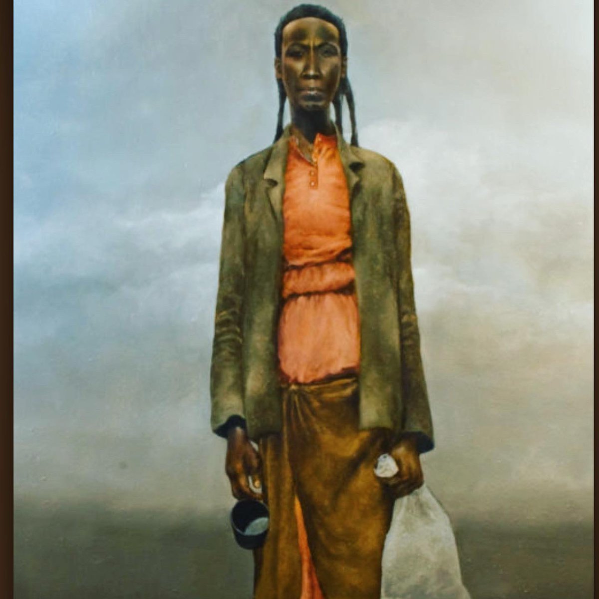 Shot an episode on one amazing artist, Jay Parnell (center.)Jay took his experience with portrait photography and transitioned his skills into some of the most powerful, thought provoking works of art. Can’t wait for you to hear his creative story. #portraitart <a href="/artscouncilindy/">Indy Arts Council</a>