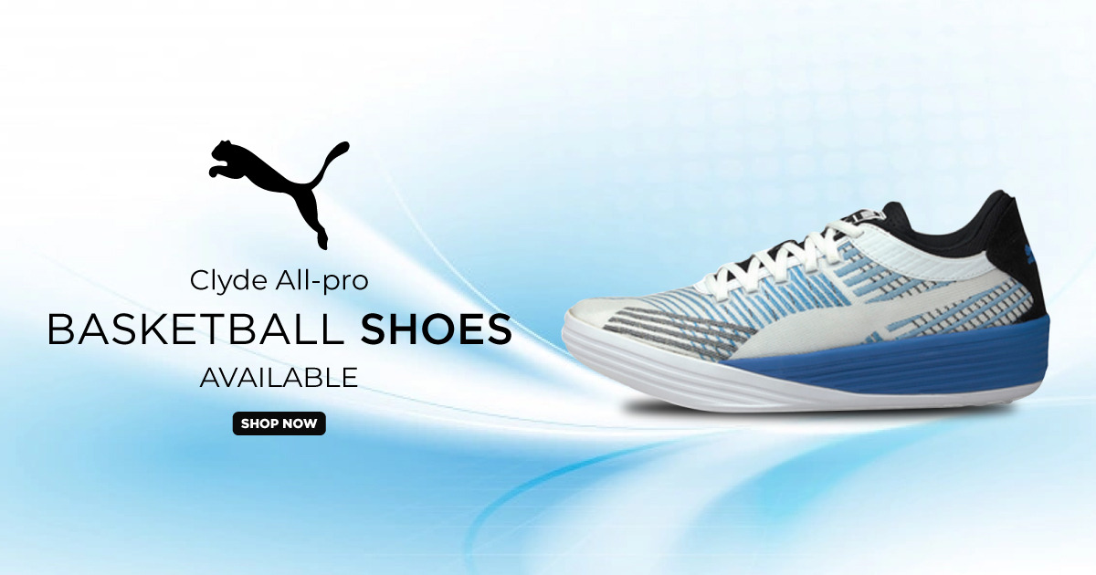 Insumaustralia's tweet photo. "Puma"🥳
Clyde all-pro🤗
Basketball shoes available👟
Shop now!! 

🎉Visit https://t.co/YbhQEw7pfK 

#insumaustralia #puma #discounts #playershoes #collections #shoes #shopdays #shopoholic #shoponline #coupons #offers #onlinediscounts #australia #basketballshoes🏀 https://t.co/AjjqHRUuR5