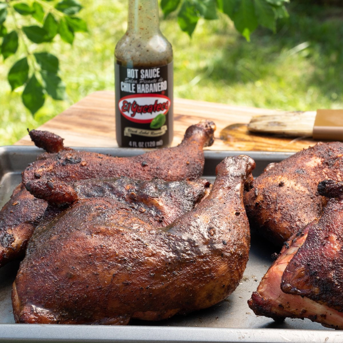 ElYucateco's tweet image. Smoke, fire, chicken, YES PLEASE!!!  
#KingofFlavor #ElYucateco
