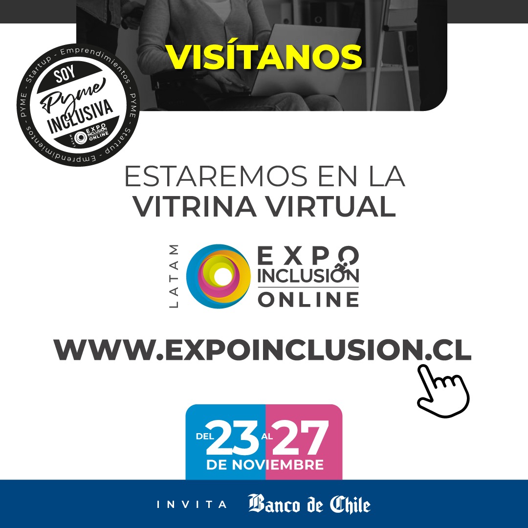 Noteikin's tweet image. Recuerda que @noteikin nuevamente se suma a la @ExpoInclusion 2020. Tendremos sorpresas para nuestros seguidores y usuarios ¡¡Sigue atento a nuestras redes y página web!! Reserva la semana entre el 23 y 27 de noviembre.
 ¡¡Te esperamos !!