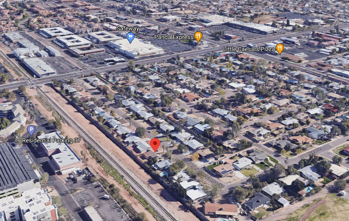 4/5 c)A built environment that is practically inaccessible without a car, but also offers ample car storage at nearly every destination: ex. LA, Tempe, Honolulu, Denver (regulation/transportation network problem)