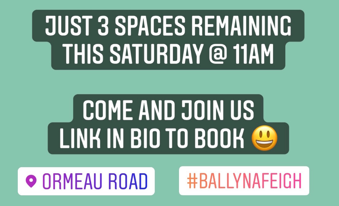 Come and join us this Saturday on our #Ballynafeigh Walking Tour and discover more about this fascinating area 📍

#visitbelfast #lovebelfast #ormeauroad #discoverni #supportlocal #walkingtours