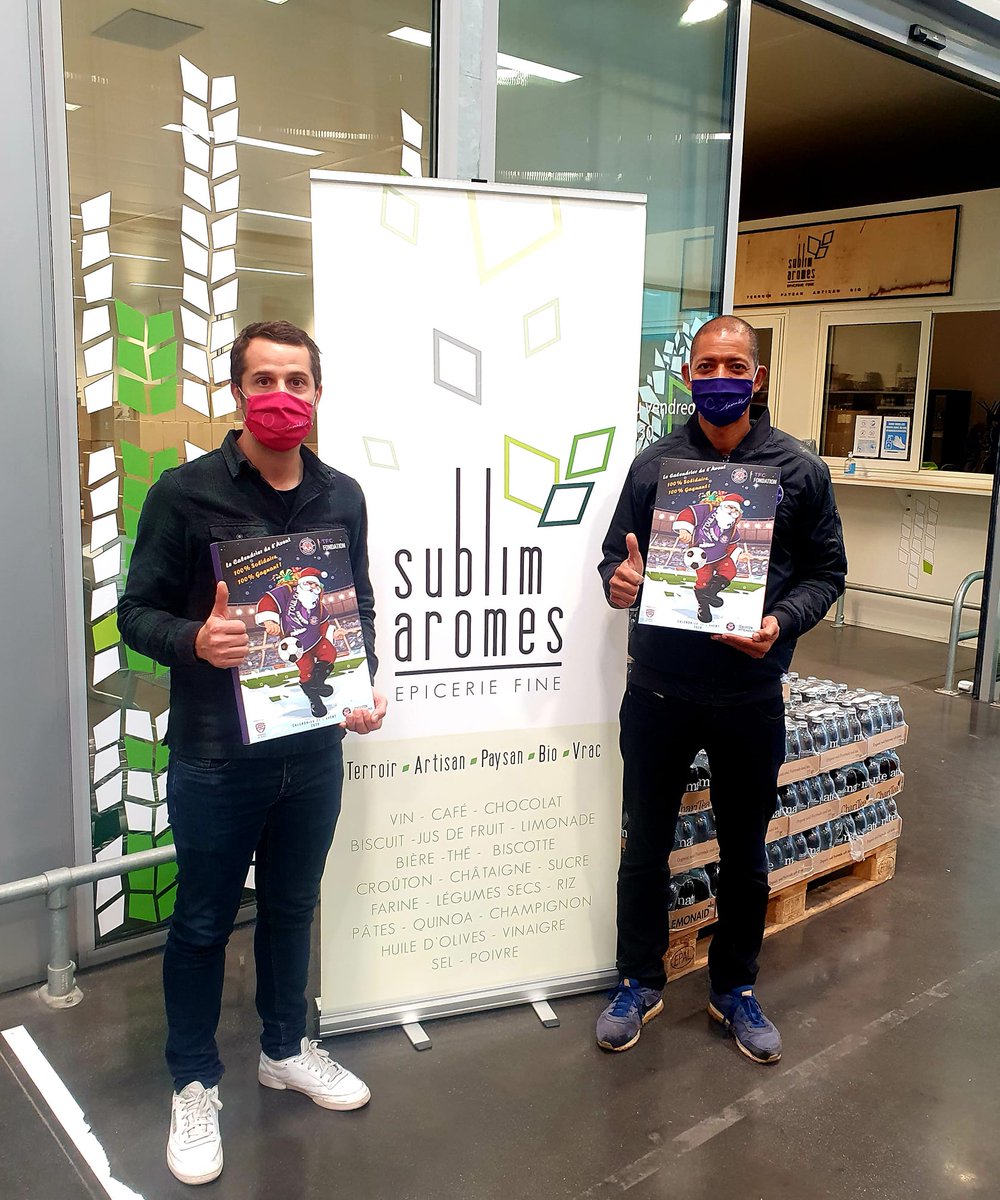 FondationTFC's tweet photo. [11+1]
Un grand merci à @SublimAromes pour la commande et la vente de nos Calendriers de l'Avent solidaires pour #HopitalSourire !
🍀 Un soutien de choix pour ce distributeur de produits 100% bio et éco-responsables, comme nos calendriers.😊

Commandes : https://t.co/83Svr2UqAt https://t.co/ao1LUo242S