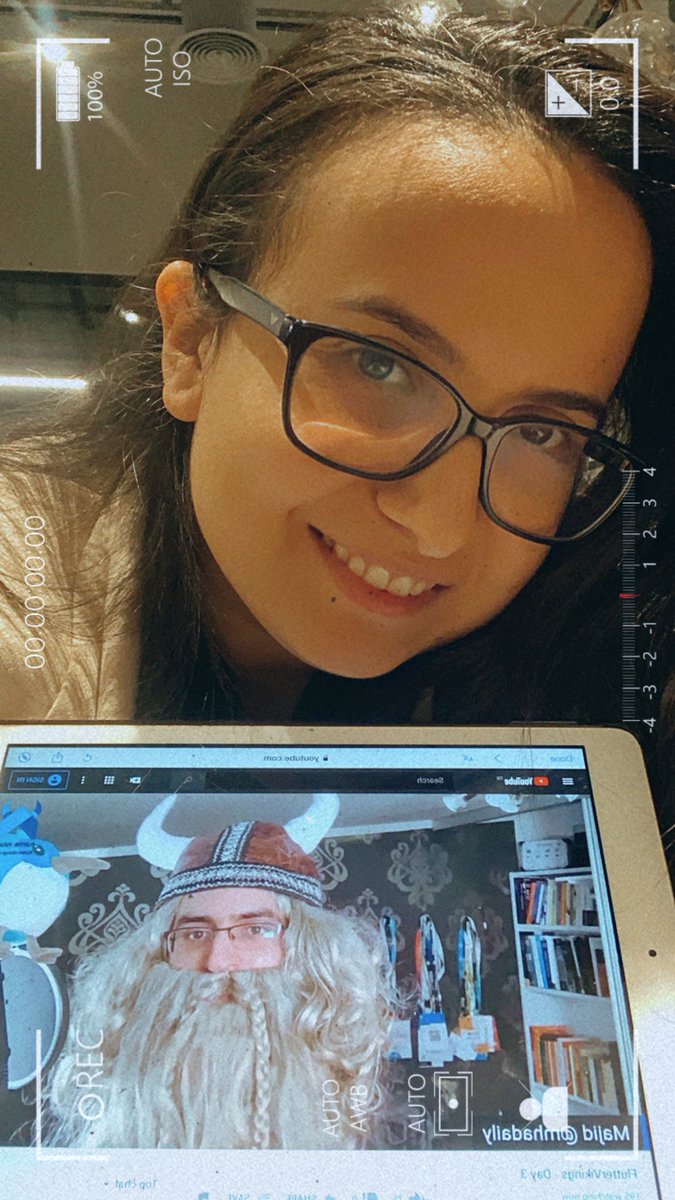 faridaelchuzade's tweet photo. “I'm plundering for Flutter treasures 💙 with the Vikings” #fluttervikings @fluttervikings @mhadaily
#Flutter #womenwhocode #womenintech #flutterist #flutterdev #fluttervikingsconference #developers #flutterdaily https://t.co/mDpYFZ3phW