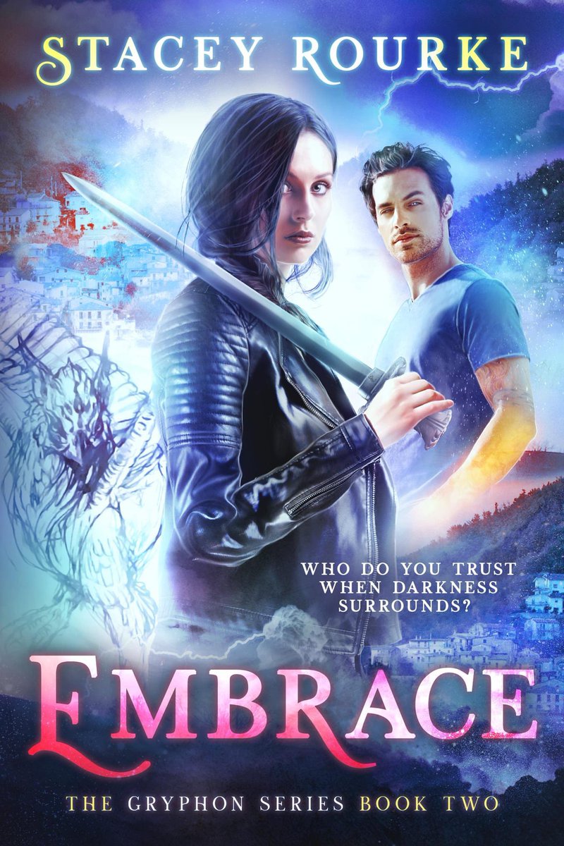 Rourkewrites's tweet photo. LIMITED TIME DEAL! 
Snarky humor meets nonstop action in the award-winning Young Adult Gryphon Series!
Grab book one, The Conduit, for FREE https://t.co/Z0v9Z9fTL7
And book two, Embrace, for only $.99! 
https://t.co/G0hUth80RB https://t.co/KIHmM4no0x