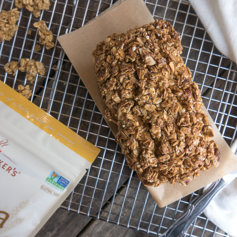 Need a delicious gluten free Pumpkin Loaf recipe for your Thanksgiving table? We thought you might! 
Check out the recipe PLUS our favorite ways to add crunchy granola toppings to all of your holiday treats! 🌰🥧🍦bit.ly/3kLH8SN