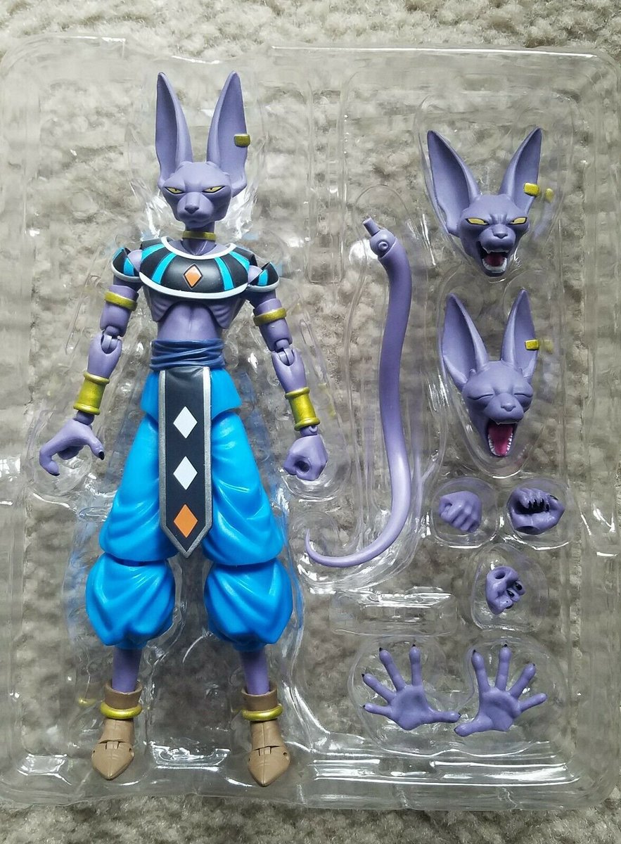 Good morning, pretty babies! Pinky D and the DS Lite have been sold, but I have a S.H. Figuarts Beerus figure waiting to come to your planet and eat all your pudding!  https://www.ebay.com/itm/174525467291