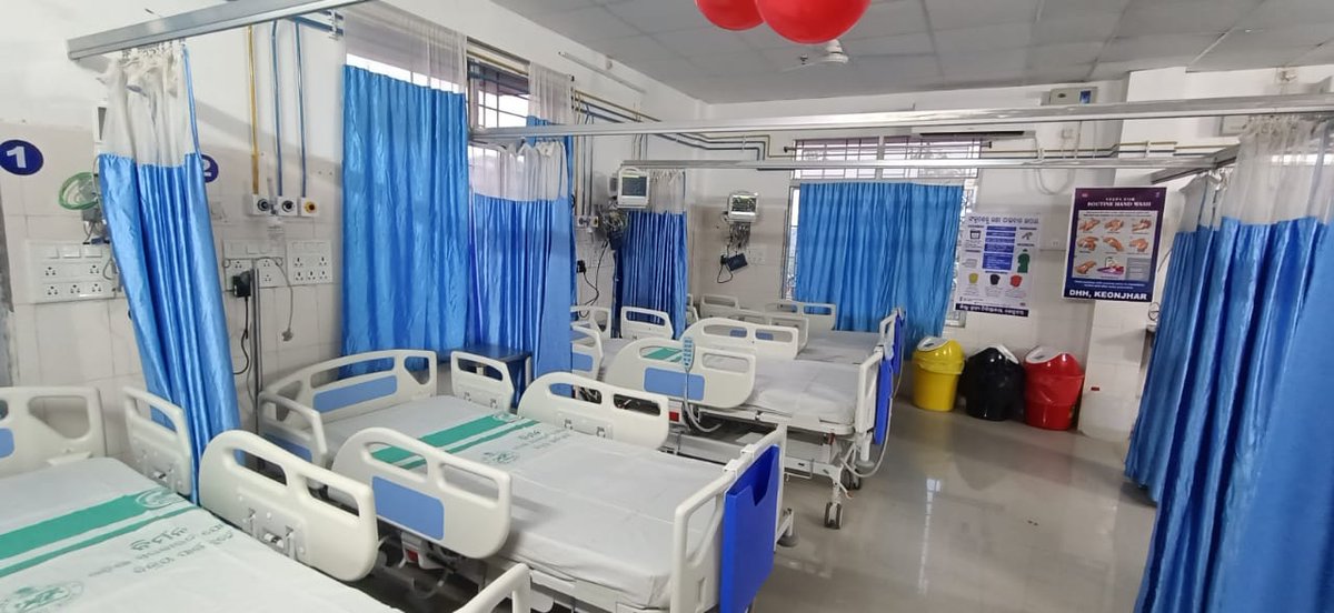 Dist_Kendujhar's tweet photo. High Dependency Unit(HDU) to give better medical care for high risk mothers inaugurated today in DHH,Keonjhar.This augments Health facilities. It'll help in further reducing MMR. It was inaugurated by a Senior Staff Nurse in presence of Collector,Keonjhar,CMDO&amp;Health Staff https://t.co/8JkFlrySST