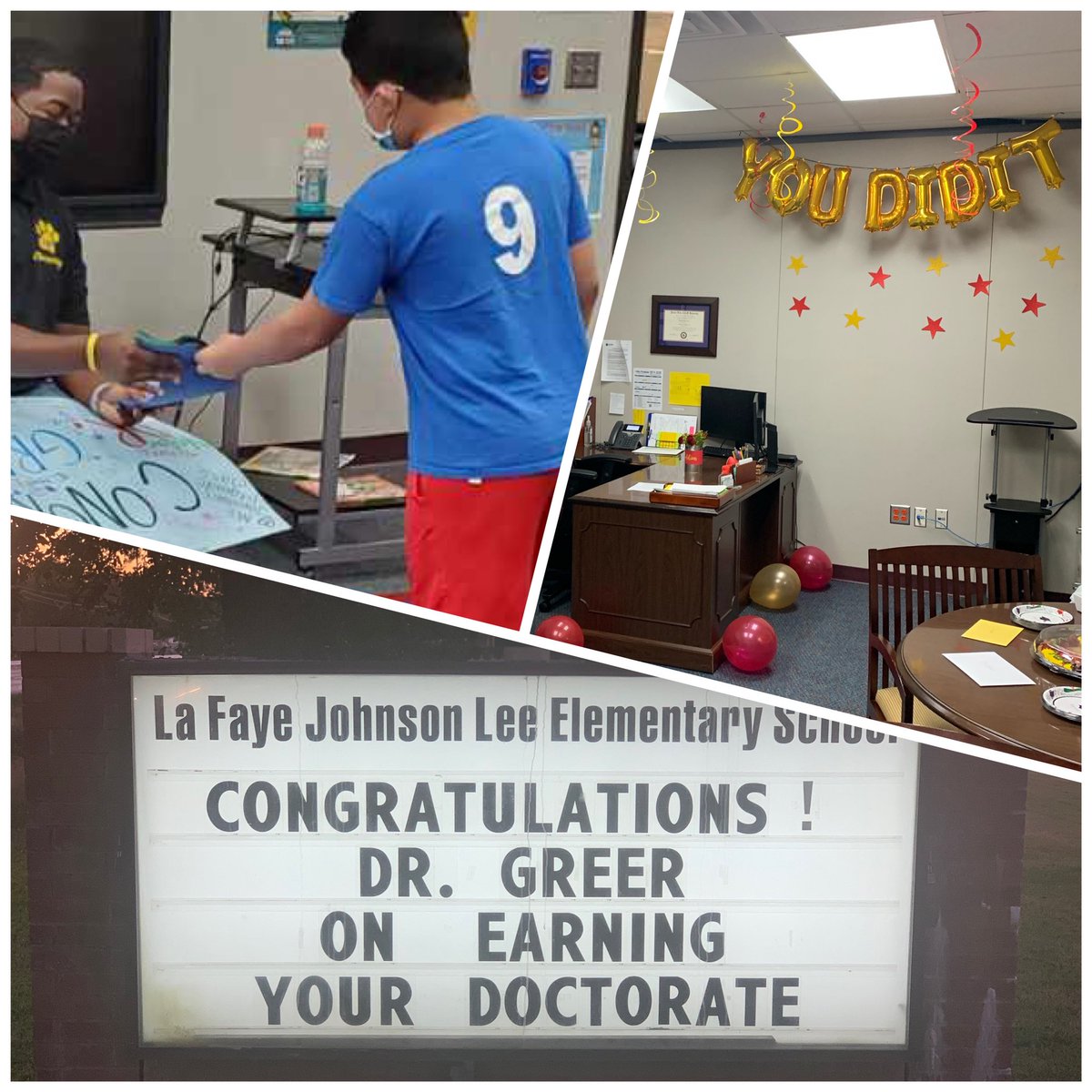 Thank you so much for all of your support <a href="/LeeCFISD/">Lee Elementary</a>! You all are the best!