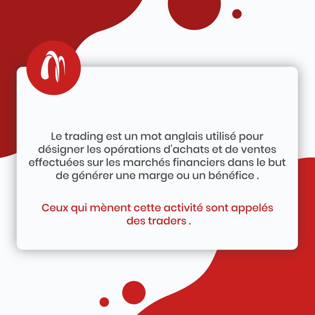 fromsenegal1's tweet photo. Aujourd'hui, découvrez dans notre rubrique Définition de la semaine, ce qu'est le trading.
#easylearn #trading #echange #marchefinancier #educationfinanciere #achat #vente #kebetu #xamxam
https://t.co/1nYWLgjFxL https://t.co/2Neo1HntKv