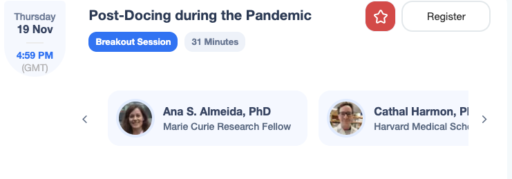 ana_salmeida's tweet photo. I will be chatting with @CathalHarmon at 5 pm GMT today @PhDSummit. Feel free to DM me or comment below, if you have any questions for me https://t.co/9e8Doyykfc
