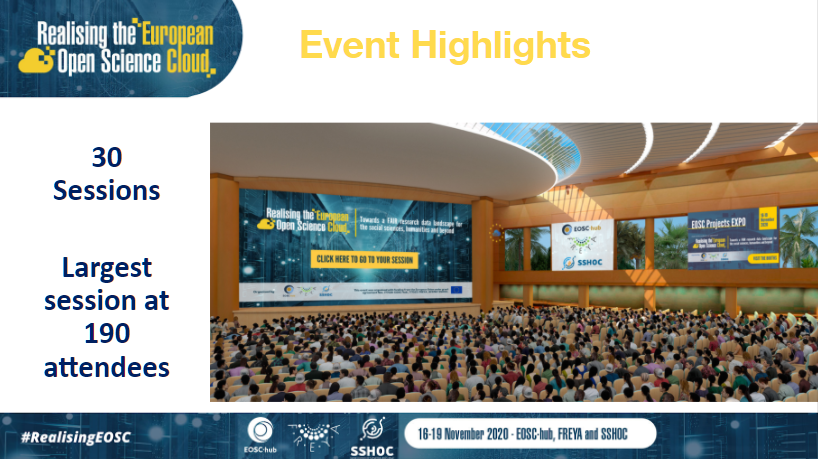 EOSC-hub tweet media