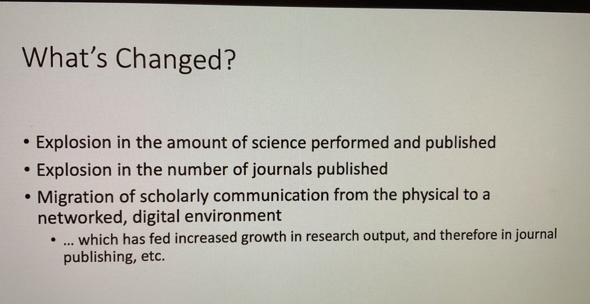 Is this the hashtag, really?  #SC_MLAOk well I’m attending the keynote today with Rick Anderson. Lots of talk on what is changing in science publications, esp the proliferation thereof.