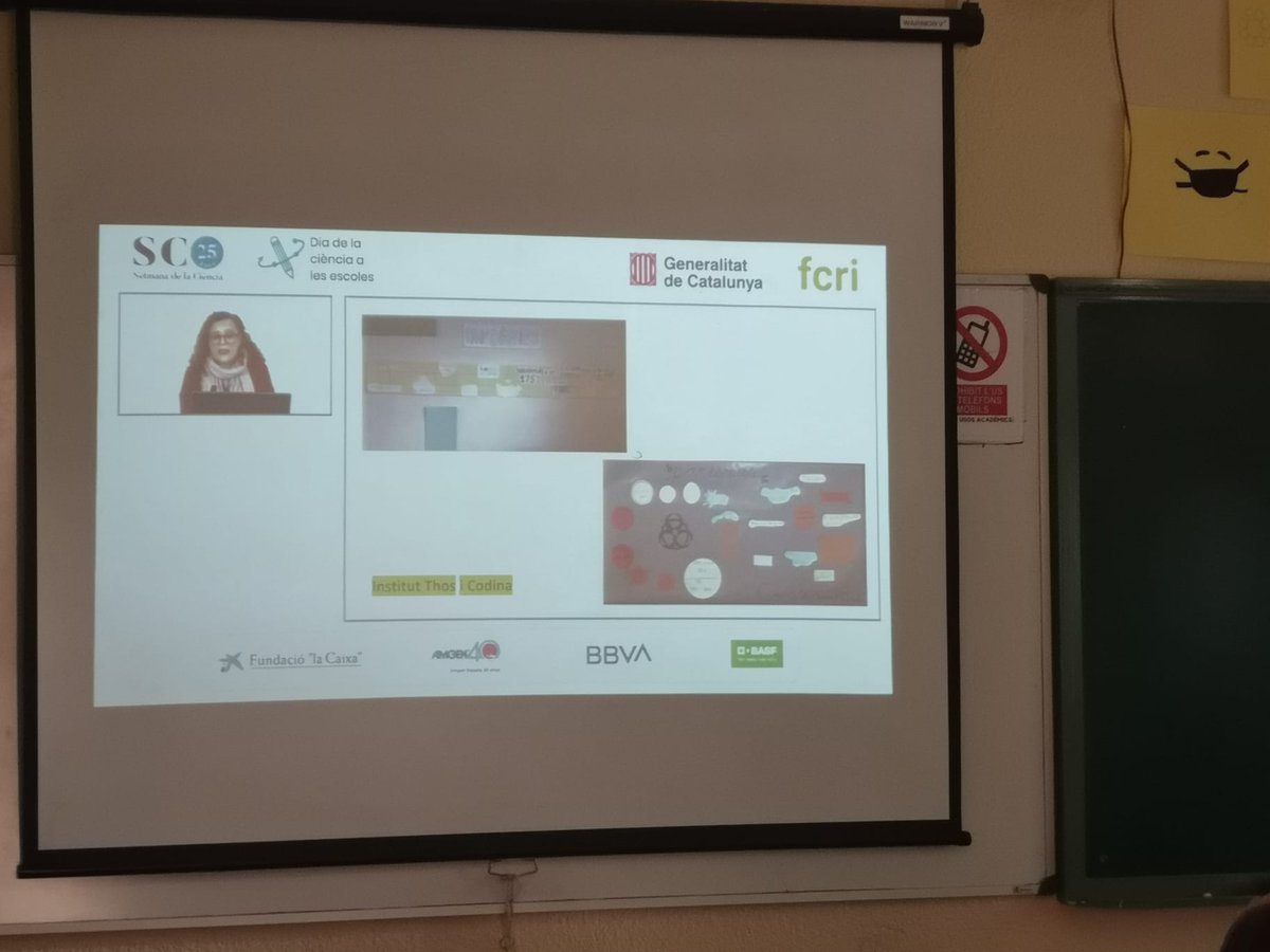 emkan2002's tweet photo. Els alumnes de Física i Química de 3r ESO @InsThos han visionat en directe una conferència relacionada amb les epidèmies organitzada pel FCRI @fundaciorecerca amb motiu de la #setmanadelaciencia
#TotsSomThos #STEMFORTS #Ciencia https://t.co/StaHjxKh9Z