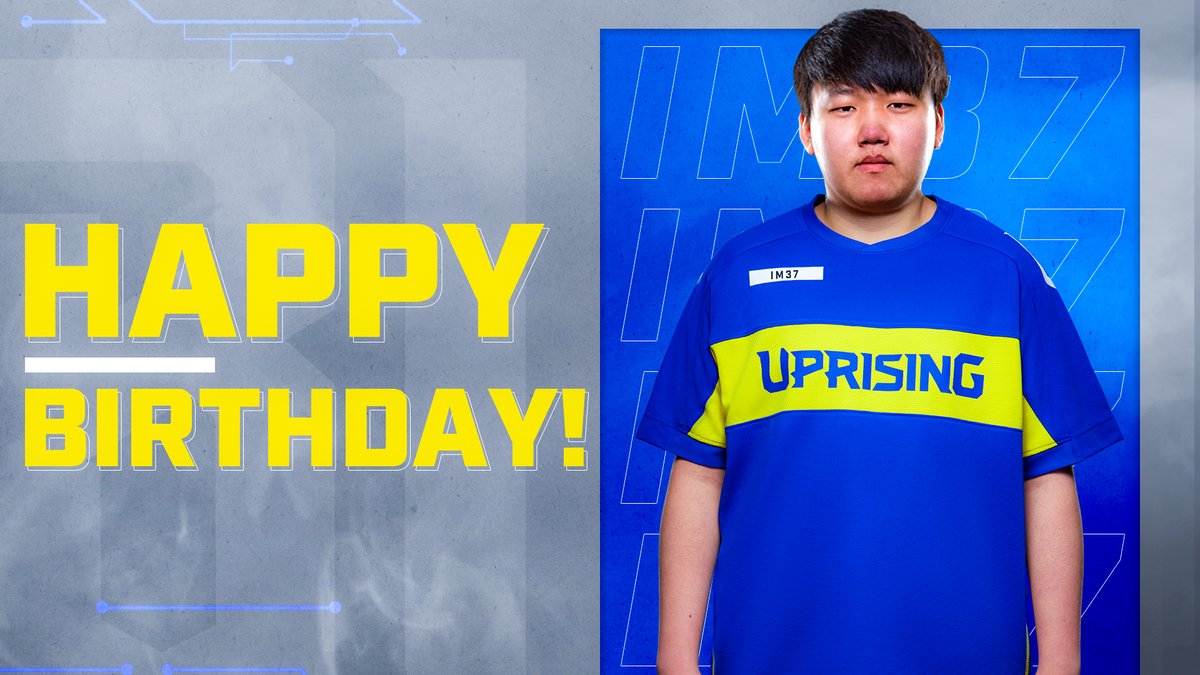 BostonUprising's tweet photo. It's @im37_ow's birthday somewhere in the world. 🤠

Happy birthday to our newest teammate! https://t.co/ov0c72PAcx