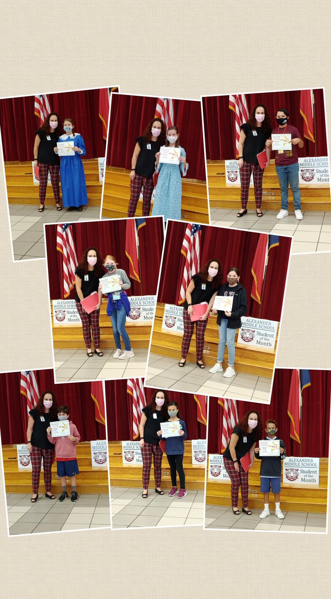 AlexanderTigers's tweet photo. Congratulations to all of our fall students of the month! Y'all are doing amazing things and we are proud of you! @PearlandISD #Wearepearland https://t.co/CSM8ZAVnZ6