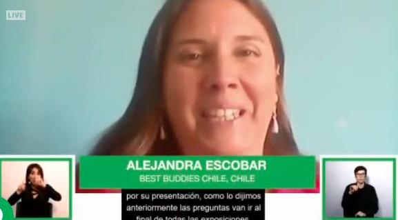 ZeroProjectLat's tweet photo. #AlejandraEscobar, de @BuddiesChile: “La educación no formal inclusiva son todas aquellas que se llevan fuera del sistema, las que pretenden desarrollar las habilidades de las personas con discapacidad”. Sala 1, Sesión Educación no formal inclusiva. #ZeroCon20 https://t.co/EPy4YRDVFp