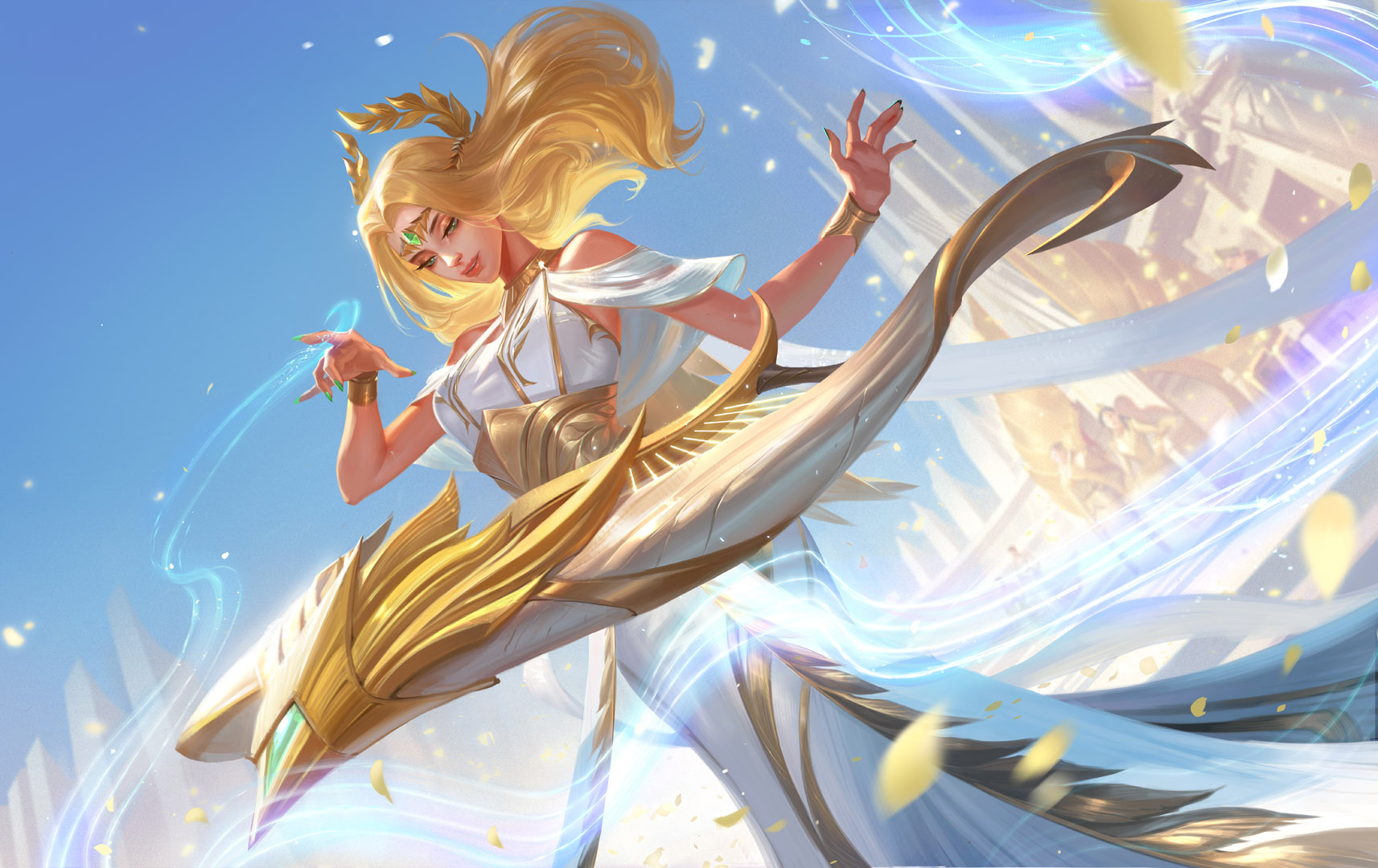 League Of Legends Wild Rift Uk Ie Nordics We Love A Glow Up Muse Sona In Wildrift Compared To The Muse Sona Legacy Skin In Lol