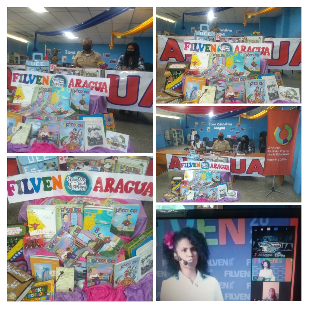 Nos Encontramos en Videoconferencia con el Min. @psuvaristobulo y el Camarada <a href="/VillegasPoljak/">Ernesto Villegas Poljak</a>  en el Marco de la 16ava edición de la Feria Internacional del Libro en Venezuela FILVEN <a href="/NicolasMaduro/">Nicolás Maduro</a> @MPPEDUCACION <a href="/RosangelaOrozco/">Rosangela Orozco</a> #CLAPEnVanguerdia