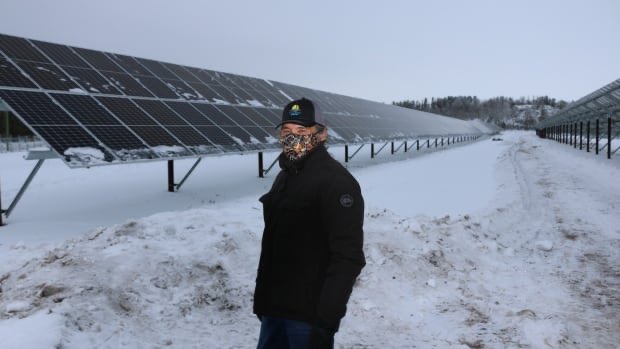 mabdelmassih's tweet photo. Largest off-grid solar farm in Canada will greatly reduce reliance on burning diesel for electricity! Super cool! | Massive Indigenous-owned solar farm opens in remote northern Alberta community
https://t.co/vqPqhTyGiw https://t.co/EZ18eyTsyG