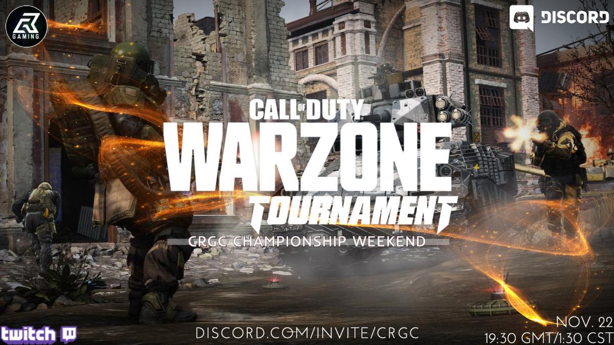 OfficiallyJAG's tweet photo. We are running a warzone tournament that is run by streamers and is mostly streamers taking part . Come and get involved it will be a great opportunity to meet new streamers within the twitch community.
#twitch #twitchstreamer #streamer #streaming #gamer  #warzone #Warzoneclips https://t.co/vVViWhvtKu