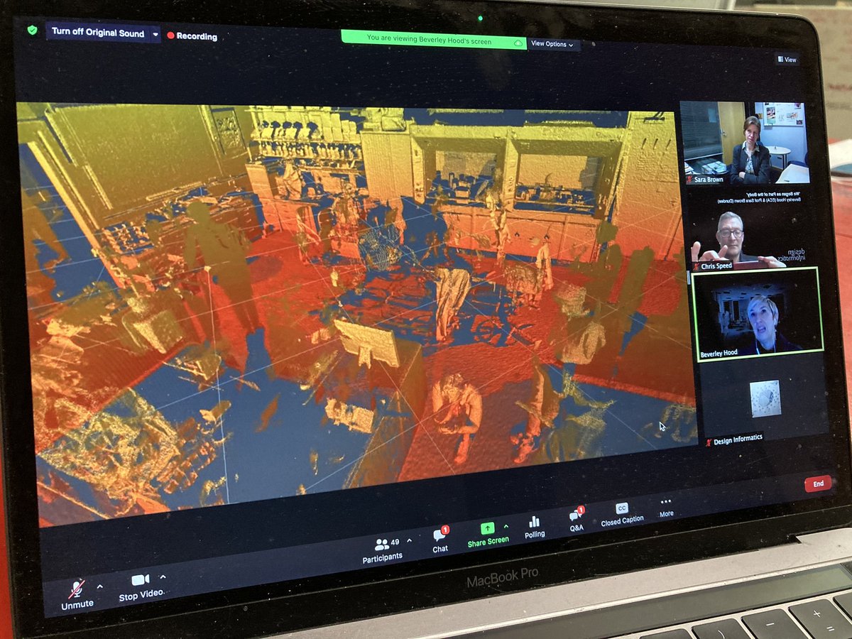 chrisspeed's tweet photo. Layers of lidar from the @_ASCUS bio lab with skin cells and human scientists as collaborators toward a magic leap experience @beverley_hood @DesignInf @drsarabrown https://t.co/tZrhQNkB4i