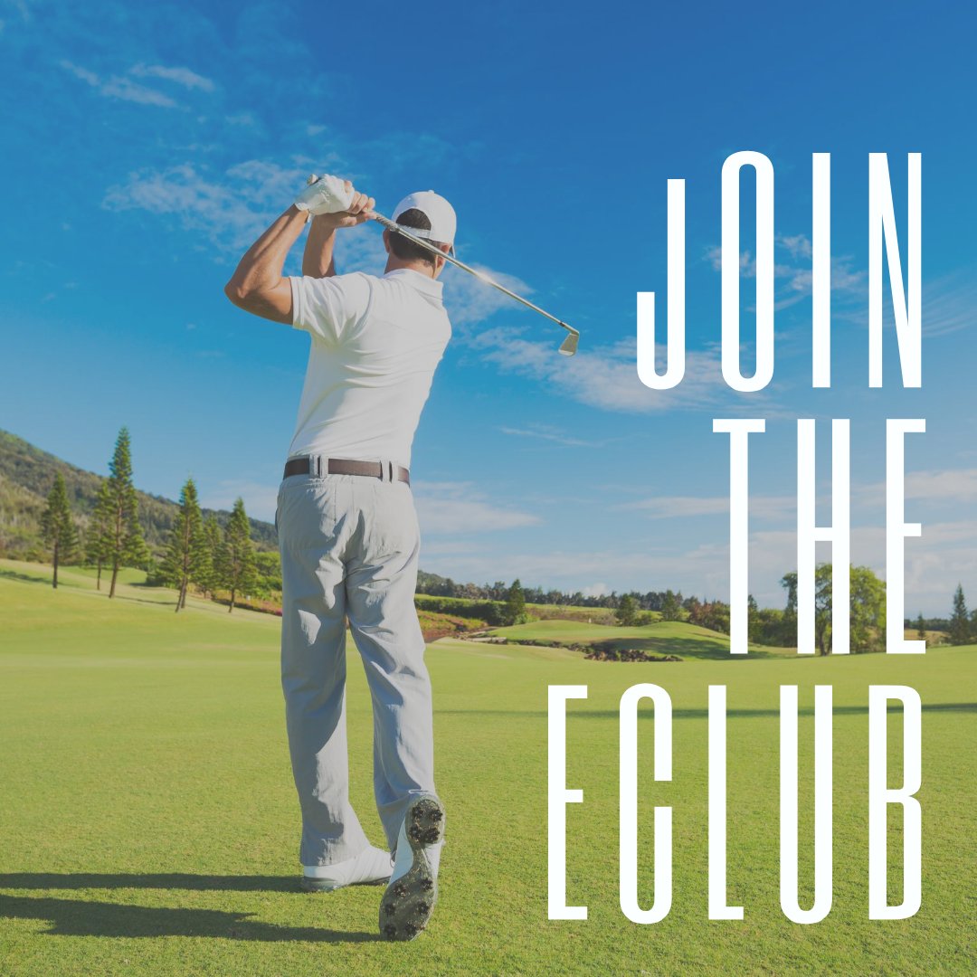 Register for our eClub for the latest news, golf course promotions and events! bit.ly/355JKoR