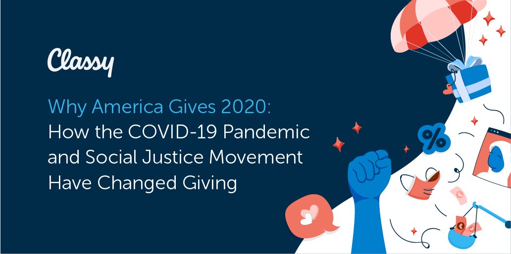 gofundme_pro's tweet photo. Today we launched the third-annual edition of Why America Gives report! The 2020 report measures how current events, like the #COVID-19 #pandemic and the #SocialJustice Movement, have altered giving and #fundraising trends.
Download your copy for free: https://t.co/WmTRKmroOD https://t.co/nWt6PrPj65