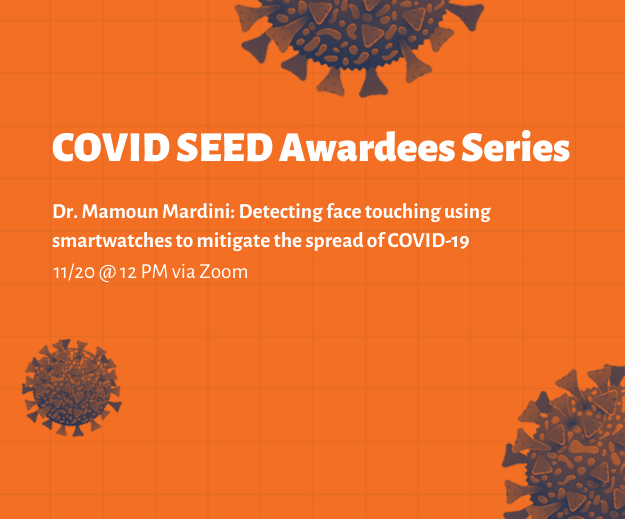 UFAIIRI's tweet photo. TOMORROW @ 12PM: Join us for a seminar with @MardiniMamoun on his #COVID19 SEED-Funded project.
RSVP here ➡️ https://t.co/uBK7u8Ht5o
#UFResearch #UFInformatics https://t.co/CuBMF9iSeQ