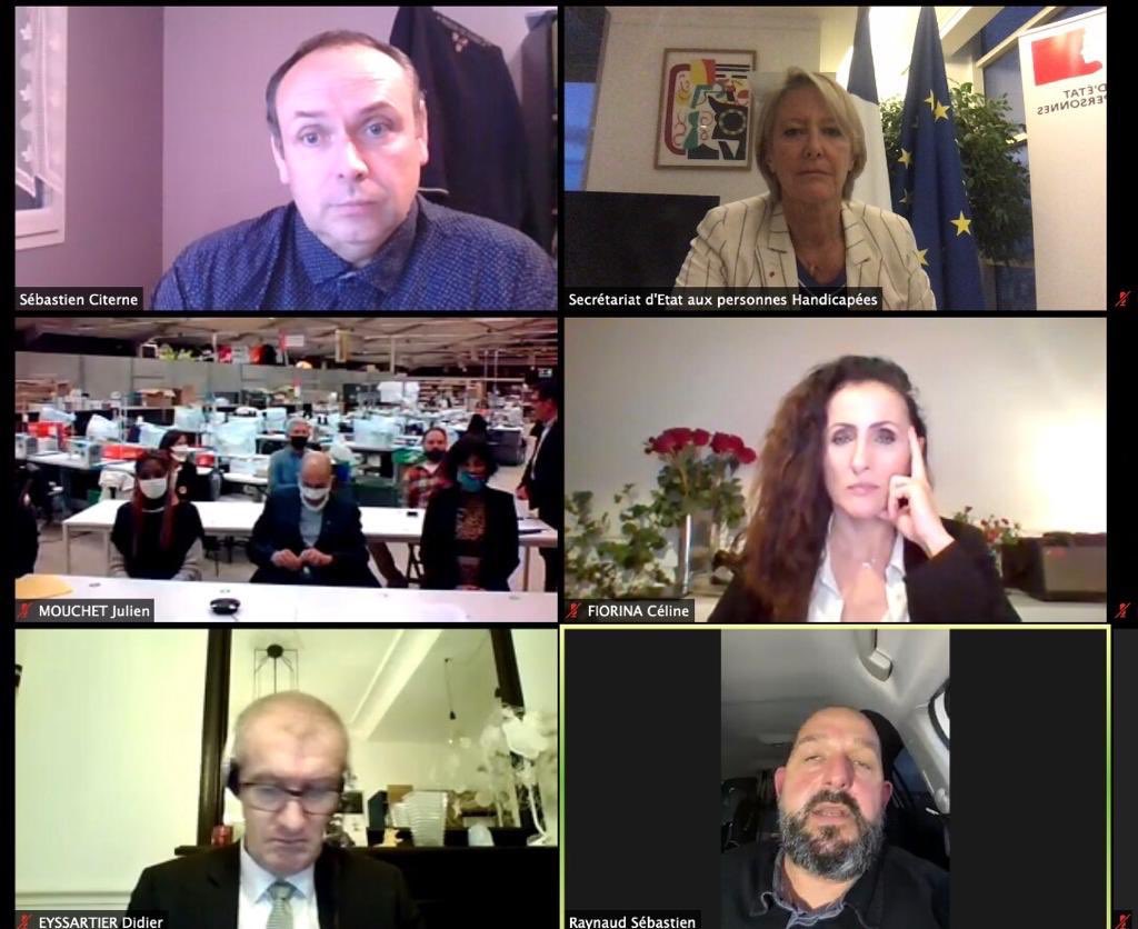 Convaincue par l’entreprise adaptée <a href="/recyclea03/">Recyclea</a> (115 salariés)qui ont fait évoluer leur activité vers du support digital : «plutôt que de chercher les compétences, allons chercher l’appétence et montons en qualification nos salariés #handicap» <a href="/SebastienBounty/">Sébastien Raynaud</a> 40 emplois créés!