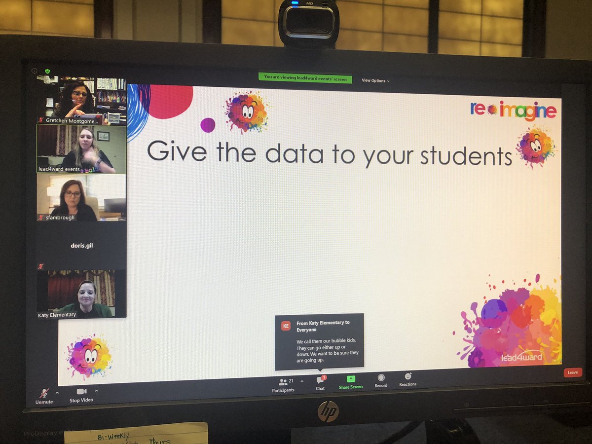Put data into the hands of the students! <a href="/lead4ward/">lead4ward</a> #reimagine4ward