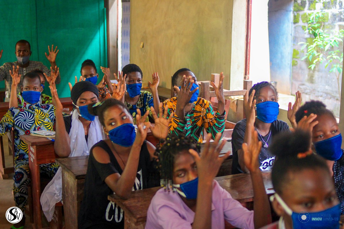 SamediUn's tweet photo. Un samedi à Louho : Asuka vs Coronavirus

Au profit d'une cinquantaine d'enfants non-intendants du Centre d’accueil, d’éducation et d’intégration des Sourds de Louho, nous avons atteints les objectifs du projet Asuka. https://t.co/eniMXh2Vao