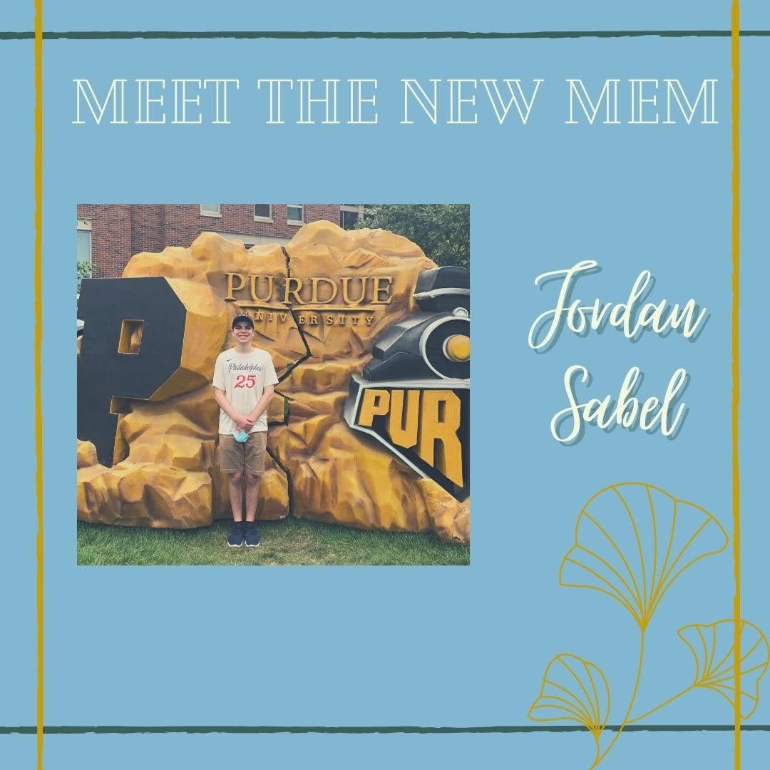 PurdueApo's tweet photo. 💛💙- Meet the New Mem -💛💙

Meet Jordan! One of our pledges this semester :) 
Check out the second pic to learn more about him ➡️

While this semester has been difficult amongst us all, we are so happy to carry on our traditions and grow in our chapter! 

#purdueapo https://t.co/I8hAzFJVWD