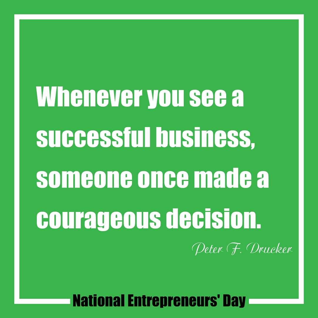 My_Design_Habit's tweet photo. To all my fellow Entreprenuers: It's not easy, but you made the decision! National Entrepreneurs' Day! #SmallBusiness #shoplocal #smallbusinessowner https://t.co/1Ny0Nc2aeq