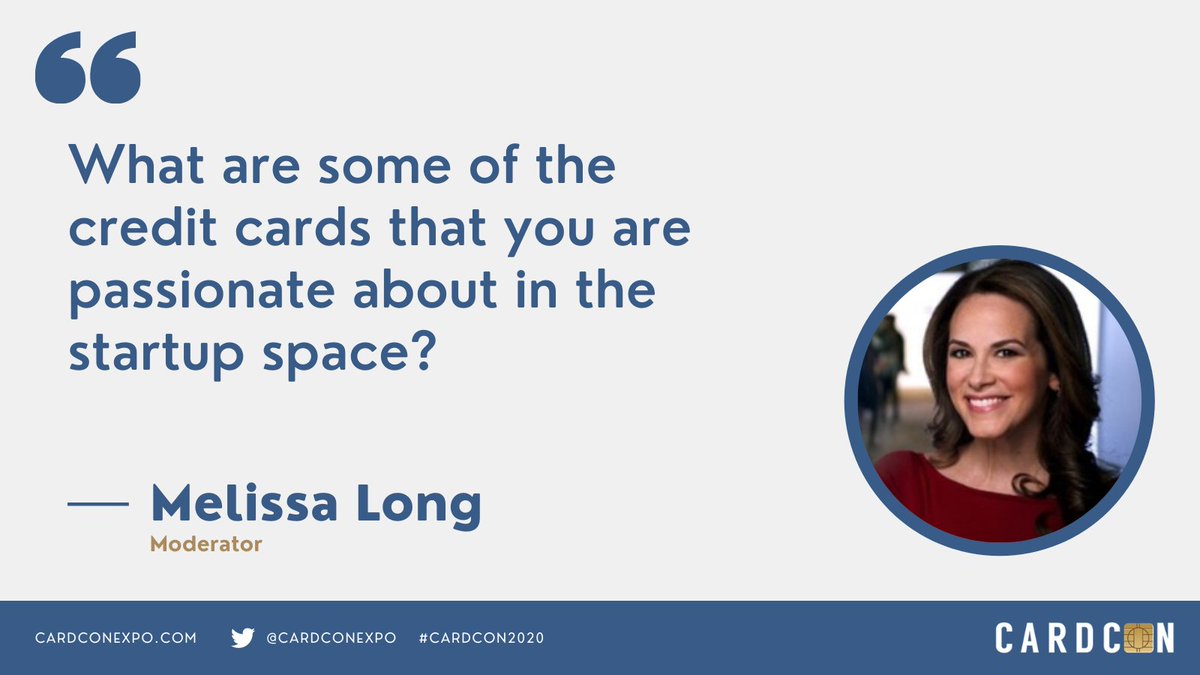 CardConExpo's tweet photo. There are so many credit cards out there besides the big ones. @MelissaLong of @MaxRewardsCo asked our panelists today about their favorite newer cards - what are yours? #CardCon2020 https://t.co/ykzzQXYRd2