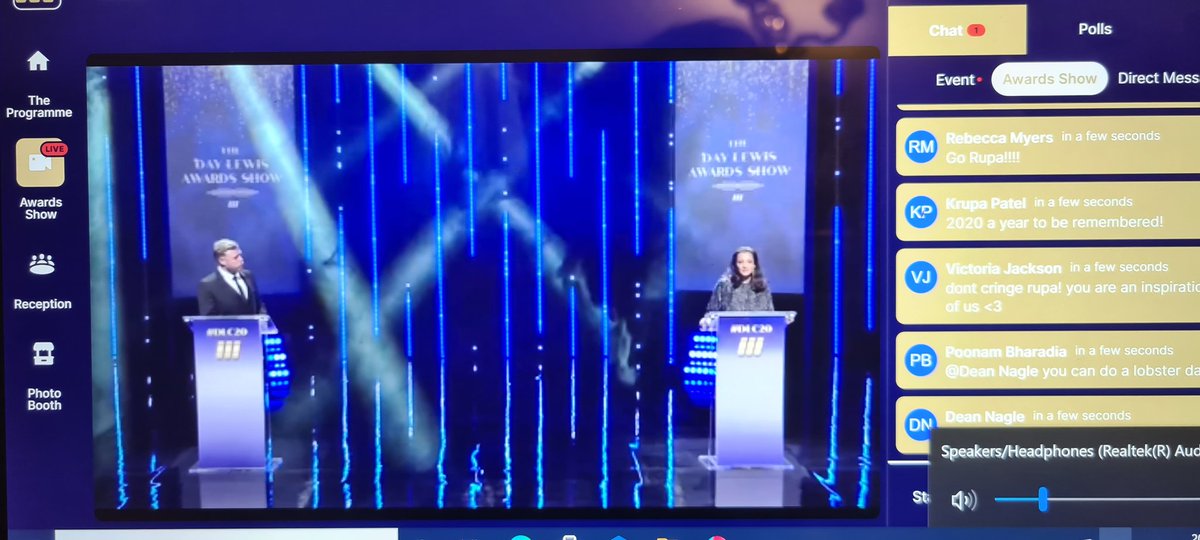 suzan09588937's tweet photo. A great evening with The Day Lewis Virtual Awards show. Congratulations to all the winners and the nominees.
Thank you Day Lewis #DLC20 #PharmacyHeroes https://t.co/TLxZ8NL07X