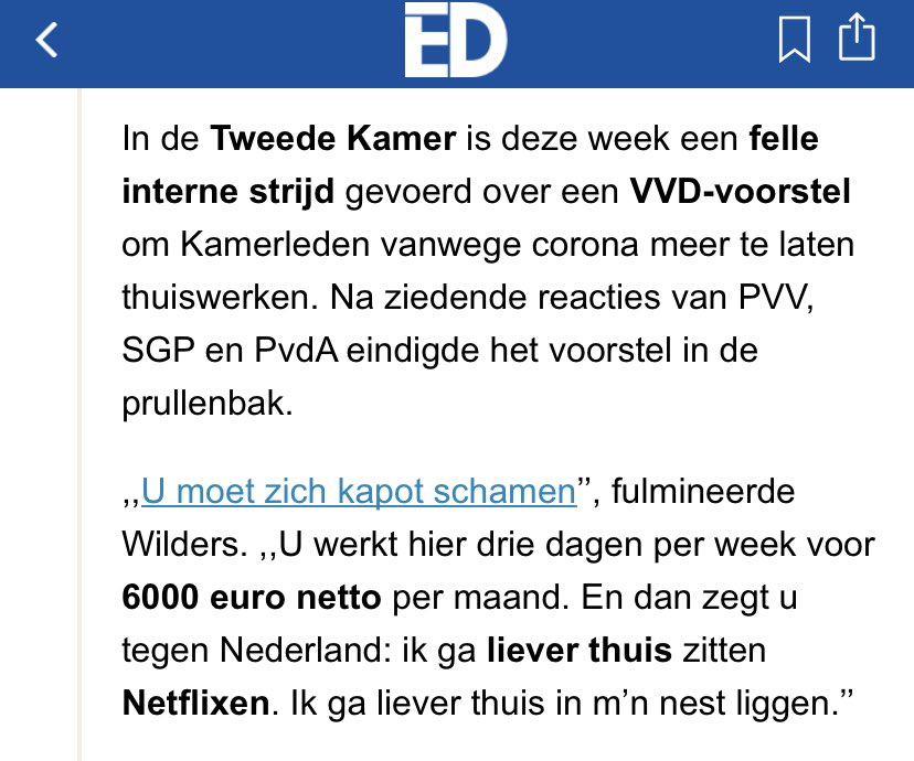 Zou “de politiek” echt denken dat wij al 8 maanden in bed liggen te netflixen? Of zijn wij vergeten hen mee te nemen in de upgrade naar Windows365 en Teams?