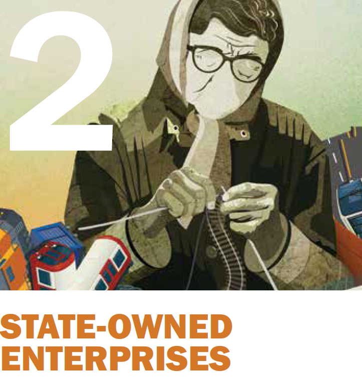 MarioHolzner's tweet photo. "#StateEnterprises can also act as #AutomaticStabilisers,
providing more stable employment during downturns and in disadvantaged regions. Employees of state firms were less likely to have their pay reduced in the early months of the #COVIDー19 crisis" https://t.co/tPBDwfyDG0
