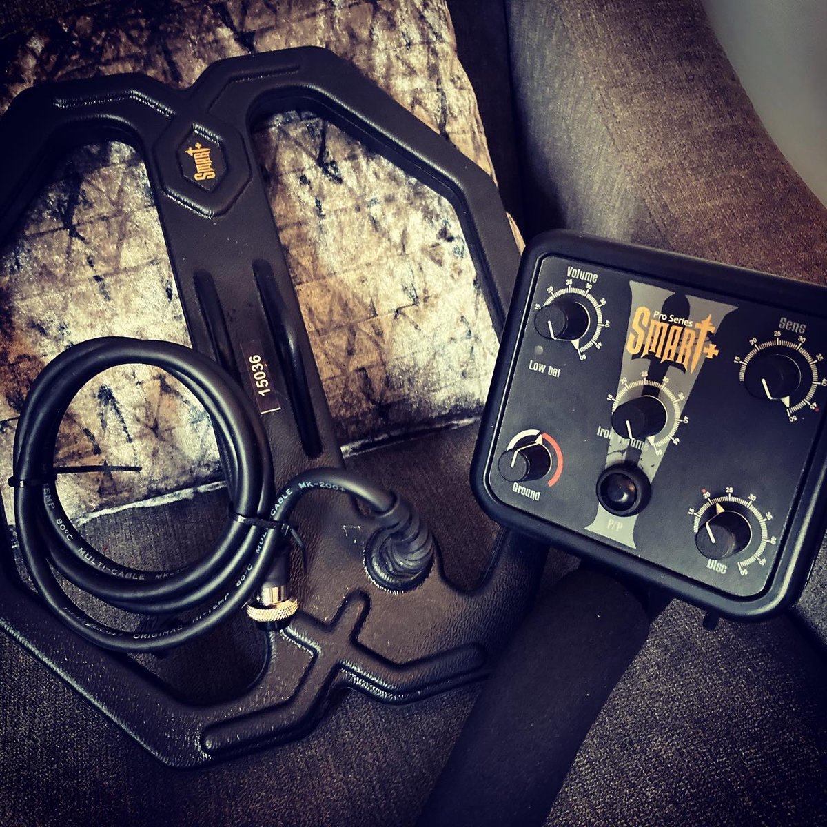 foundbysound's tweet image. New machine to put through its paces. DeepTech Smart Plus pro series. Custom camo battery box cover too 👌