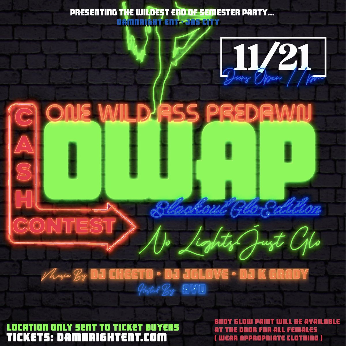 DJCHEETO_'s tweet photo. Last Event til 2021‼️
MidNite BREAKFAST/Last day of class BLOCK PARTY 

• FREE Entry • 4 FOOD TRUCKS 
• SATURDAY Nov 21
• MASK REQUIRED😷
• OPEN TO THE COMMUNITY &amp; COLLEGE 

@FOODTRKNETWORK
 @CDKonthemic &amp; I 

SHARE #NCAT #UNCG #WSSU #NCAT24
1601 WALKER AVE GREENSBORO 8-11PM https://t.co/EPWDBOmUbp
