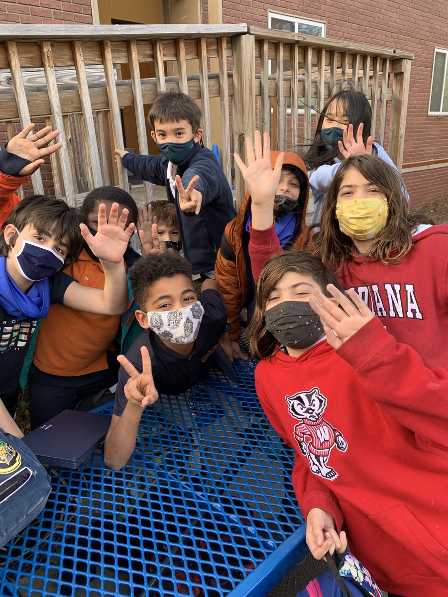 TheISIND's tweet photo. 👋🤚👋👋🤚👋

While our ISI community will be in different places for the next couple of months as we switch to Scenario Two: Hybrid Learning Status, one thing is for sure. We will always &amp; forever be #OneISI. 💙🧡 https://t.co/E9v1l3ZNTD