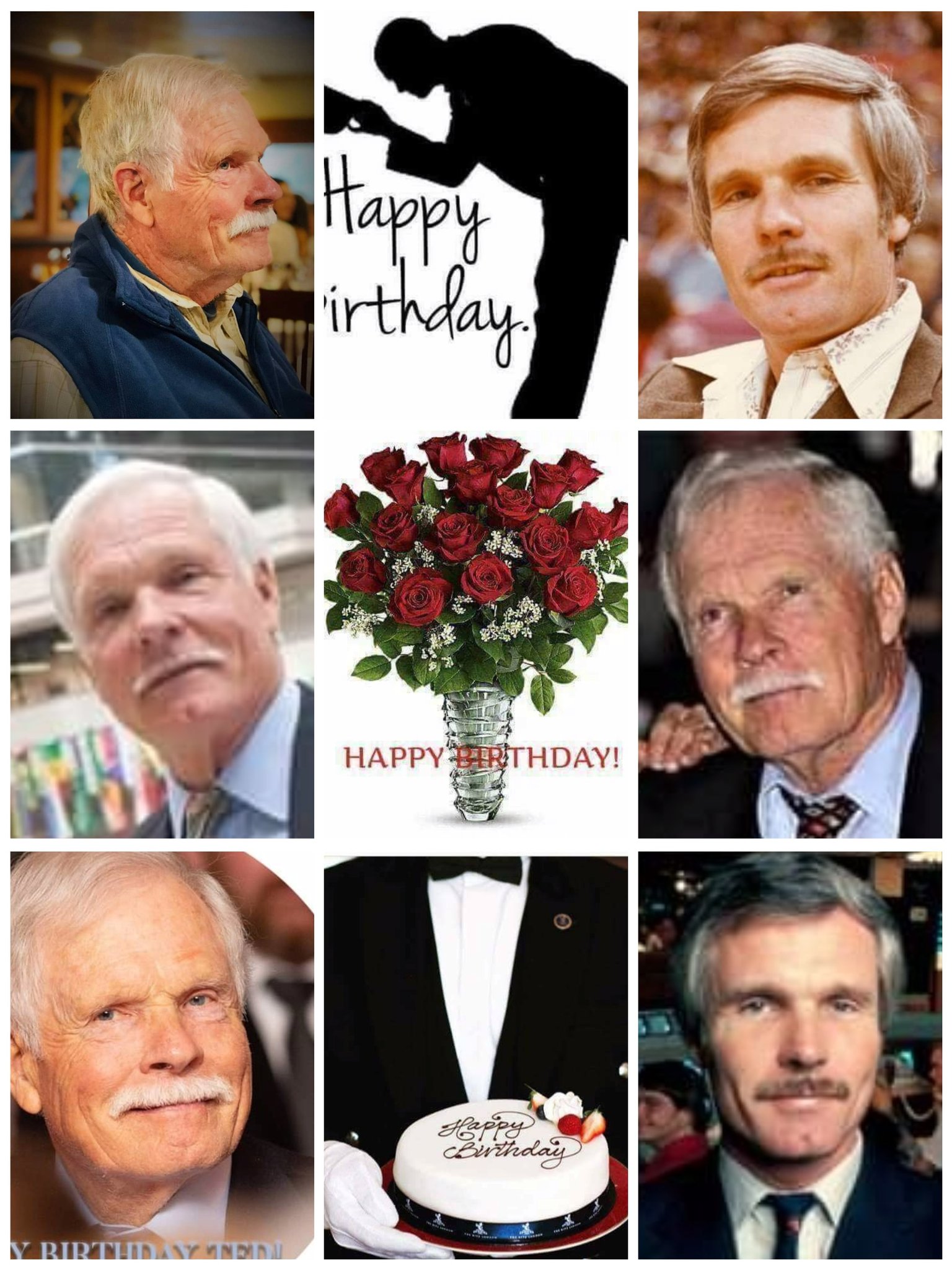 Happy Birthday to Founder CNN Ted Turner! Enjoy! 