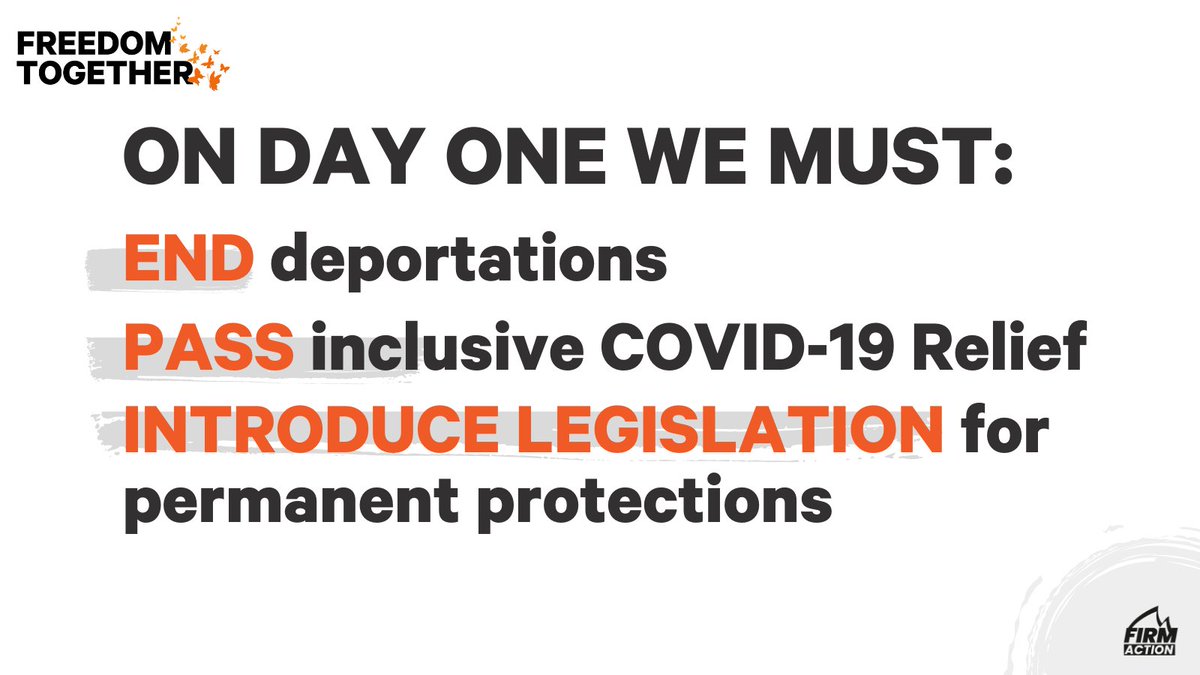 CarolynSteinh4's tweet image. We came together in the face of hate to build a multi-generational &amp;amp; multicultural coalition to elect @JoeBiden &amp;amp; @KamalaHarris. Now, we're fighting for a roadmap to citizenship, relief and recovery starting #OnDayOne of the Biden administration. #FreedomTogether