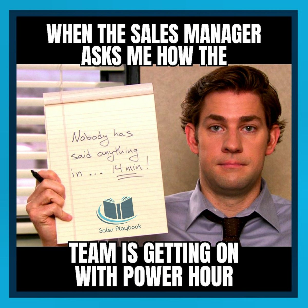 SalesPlaybook_'s tweet photo. Power hour going well then 😂
#salesfun #salesmeme #sdr #salesenablement #Salesforce #salesdevelopment #businessdevelopment #salesfunnel https://t.co/RRRcgFPcsp