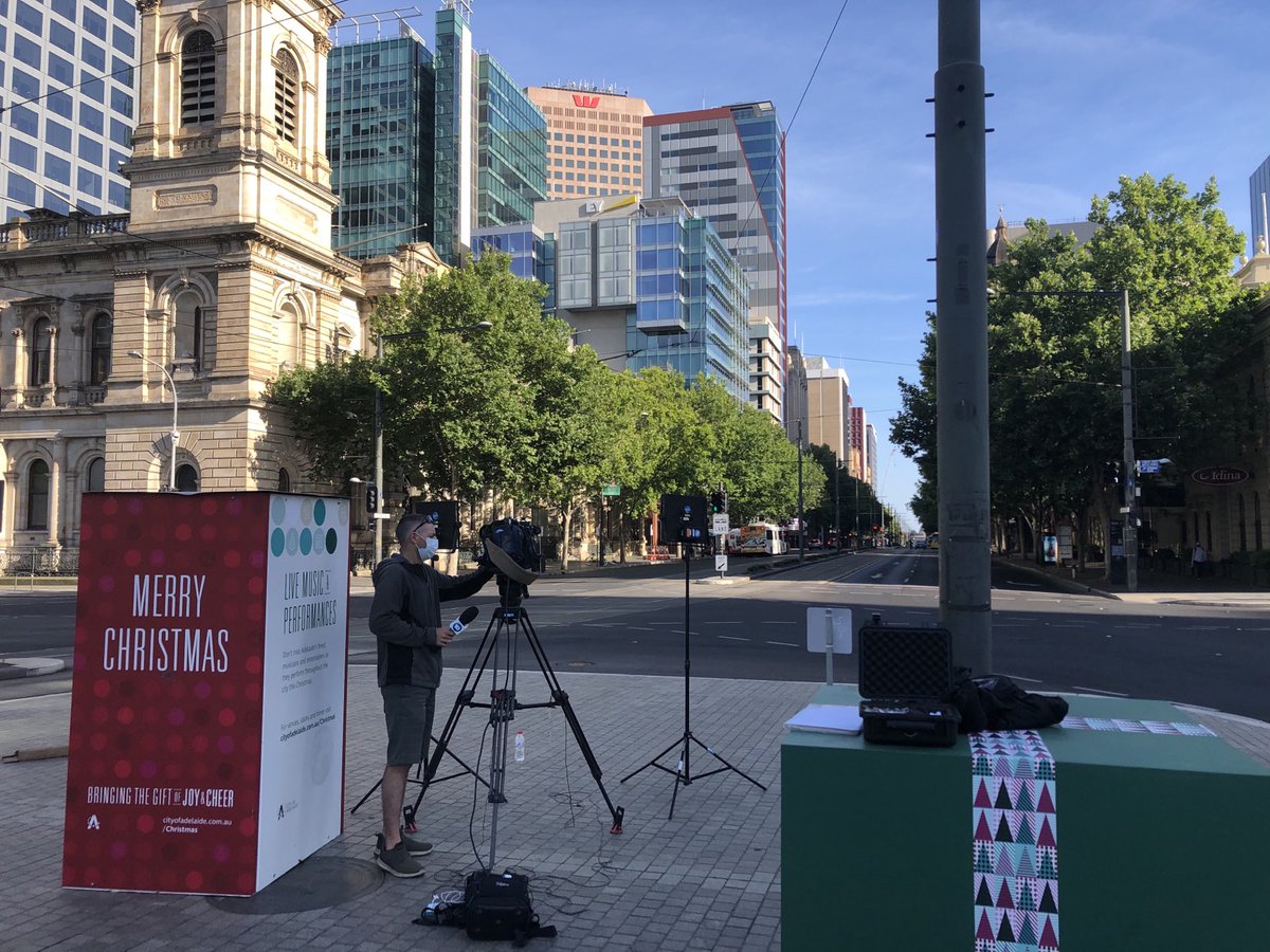 Live crosses ⁦<a href="/Studio10au/">Studio 10</a>⁩ from second day of SA lockdown. ⁦<a href="/Matt_Bonser/">Matt_Bonser</a>⁩ ⁦@10NewsFirstAdl⁩