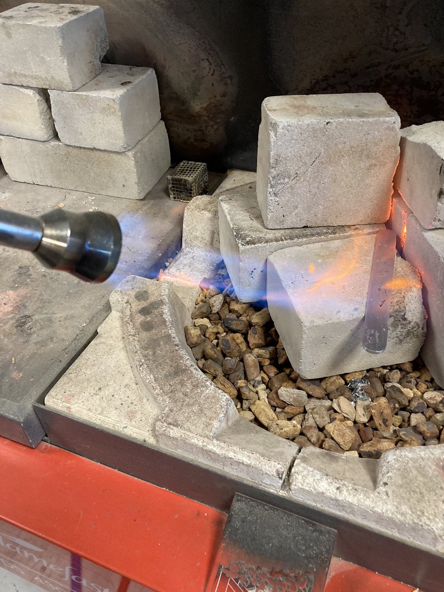 S2 Design class working on metal treatment and folding in their coat hook project. Here is one pupil who made me laugh by saying the PPE gloves were like Thanos’ and the Infinity Gauntlet 😂!