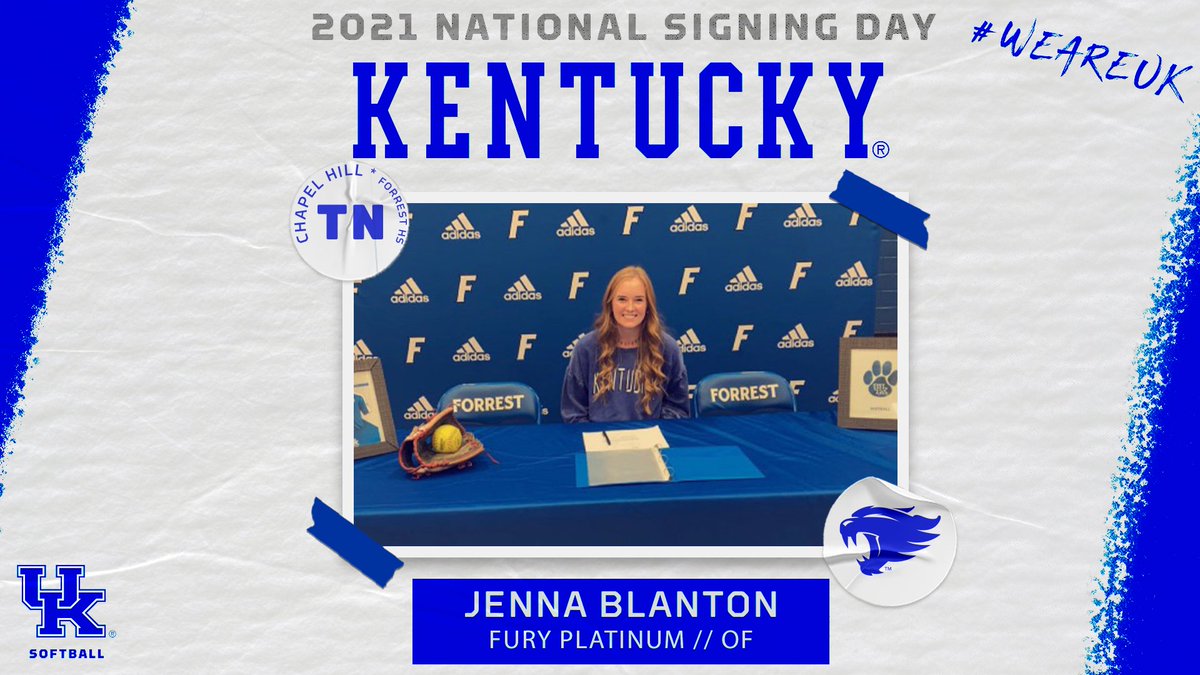 Kentucky Softball (@uksoftball) on Twitter photo 😺 Jenna Blanton (<a href="/jennablanton3/">jenna blanton :)</a>)
🏙 Chapel Hill, Tennessee
🥎 ️Fury Platinum
🇵 Outfield
✅ Bats: L; Throws: R
✅ Two time All-District
✅ Team Defensive MVP
More: bit.ly/3kLQzlk 😺 Jenna Blanton (<a href="/jennablanton3/">jenna blanton :)</a>)
🏙 Chapel Hill, Tennessee
🥎 ️Fury Platinum
🇵 Outfield
✅ Bats: L; Throws: R
✅ Two time All-District
✅ Team Defensive MVP
More: bit.ly/3kLQzlk