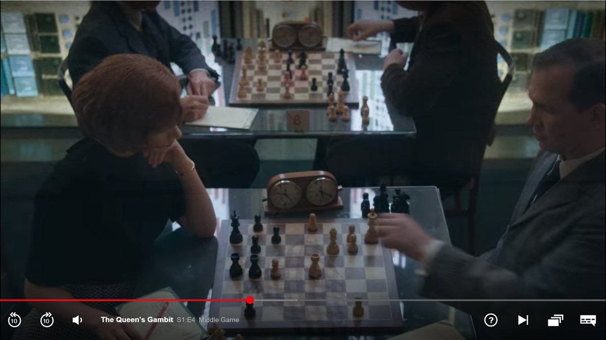 Beth is clearly ahead here (Rook for Bishop). But I'm confused about how we got to this position. It looks like White blundered this pawn earlier by pushing it to d3. If he left it on d4, it would be protected by the Bishop and he could probably force an exchange.