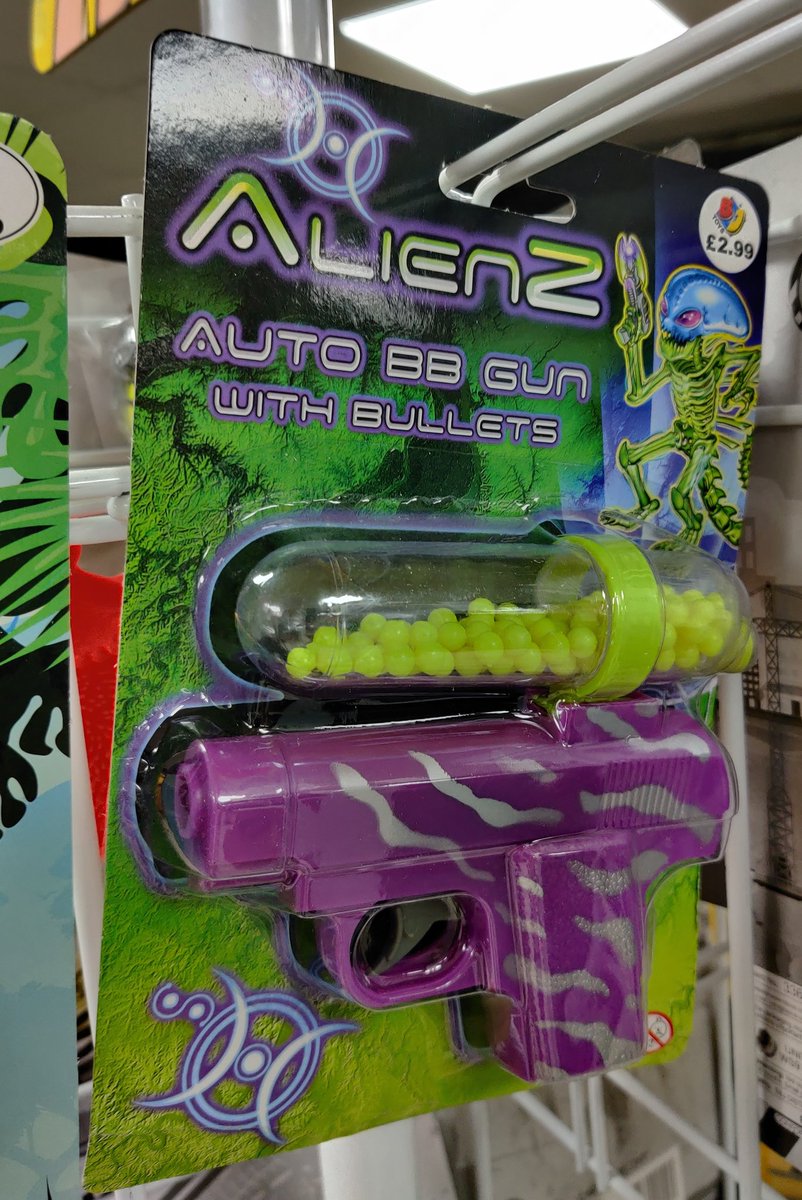 Then there's the BB gun that screams "get away from her you bitch!" (or similar).